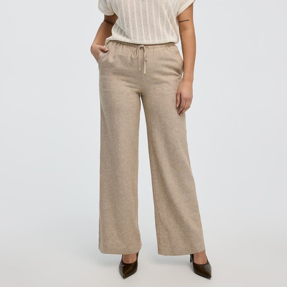 NWT Reitmans Wide-Leg Linen-Blend Pants